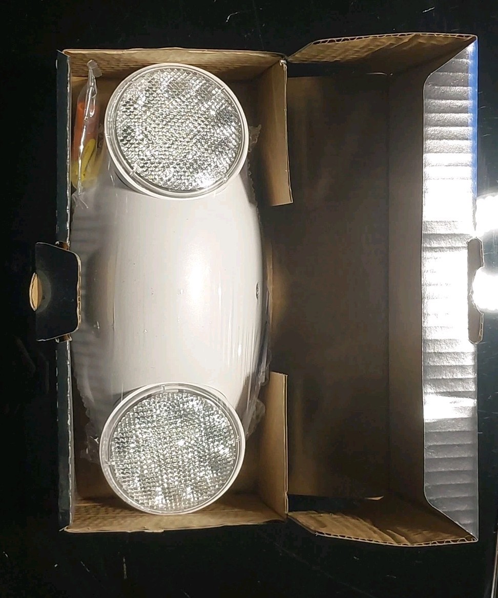 Compass CU2RC Hubbell Lighting LED 2 Head Emergency Light with Remote Capacity