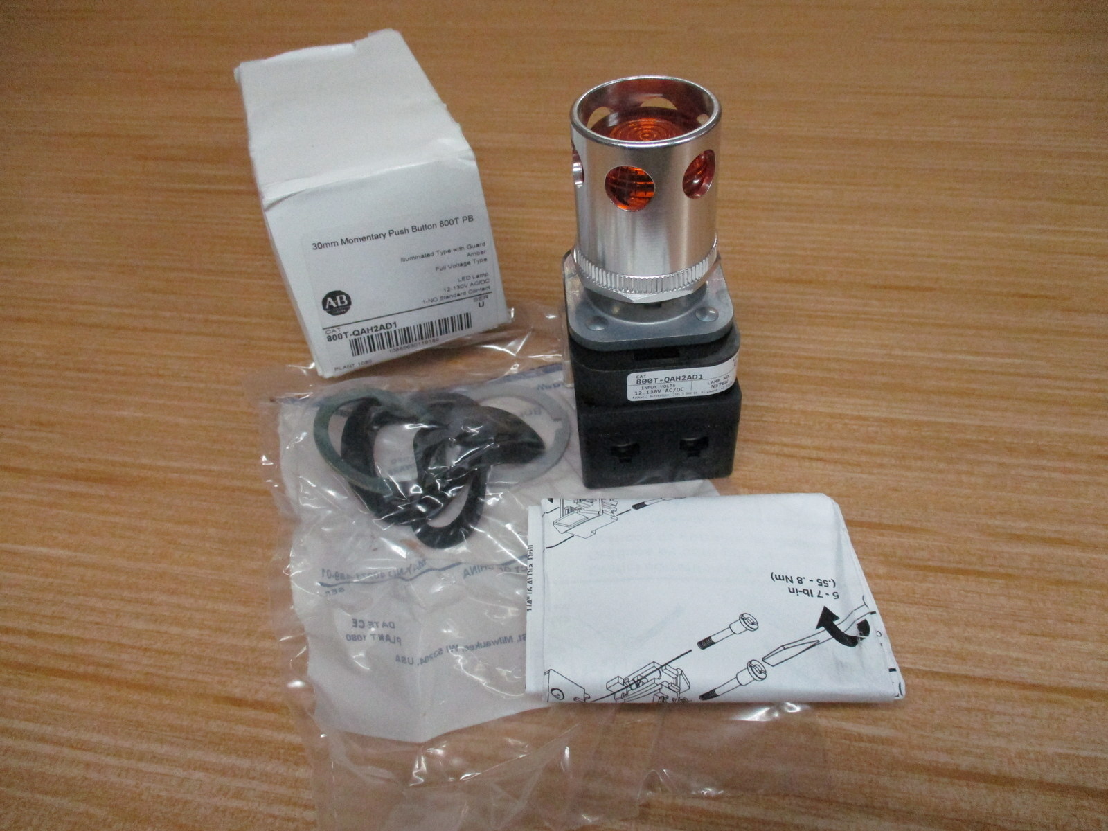 Allen Bradley 800T-QAH2AD1 Push Button