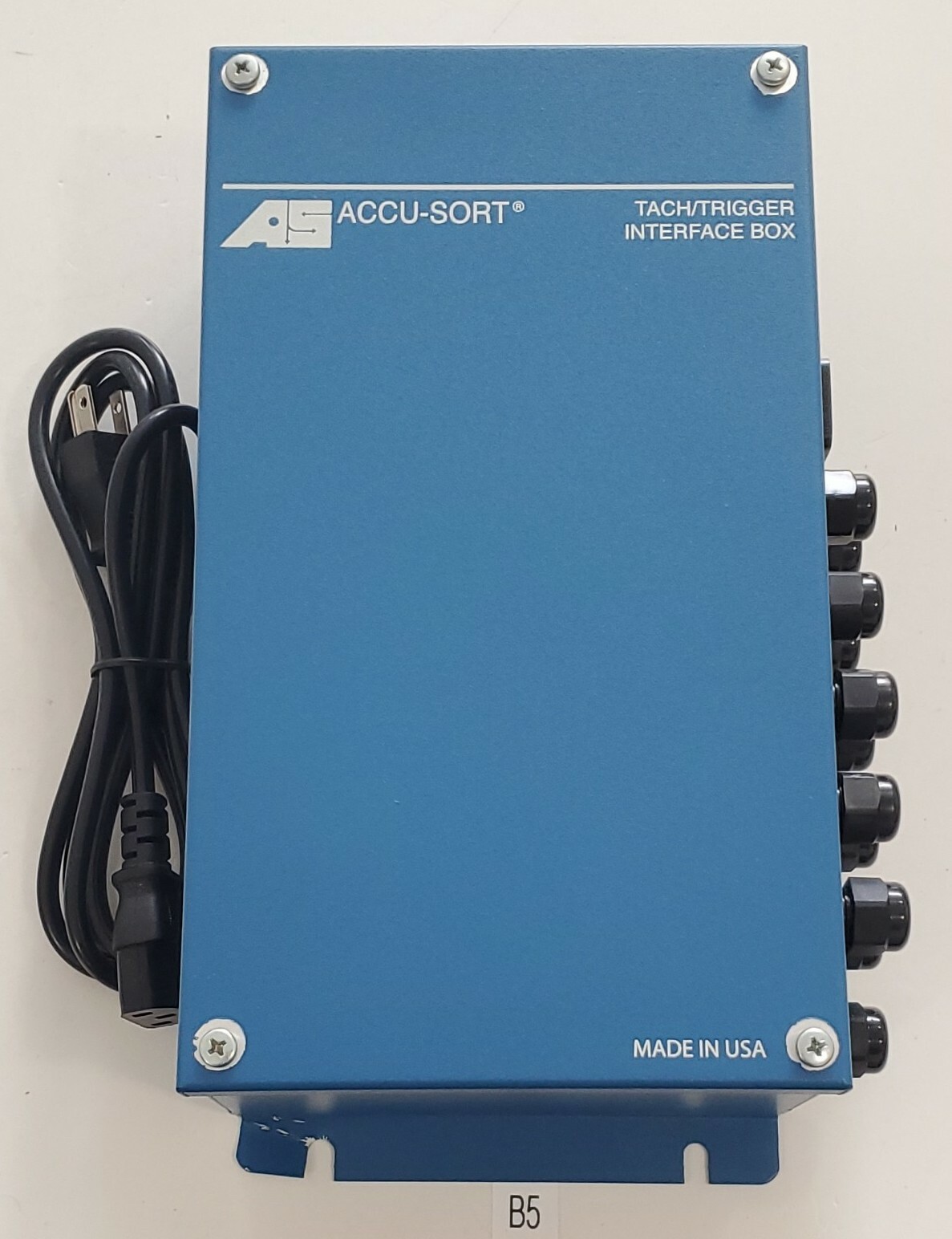 *NEW* Accu-Sort Tach/Trigger Interface Box 100-240Vac 50/60Hz .5A Max + Warranty