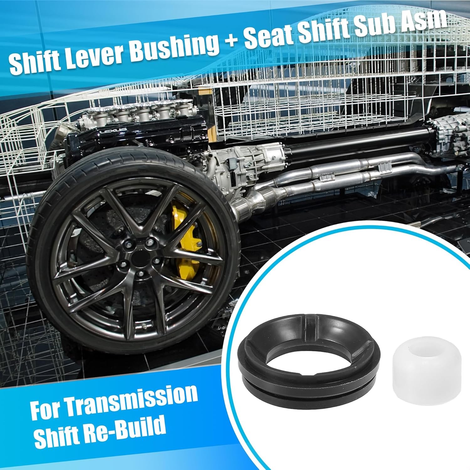 1 Set Manual Transmission Shift Lever Bushing for 4Runner 1984-2001 for Tacom