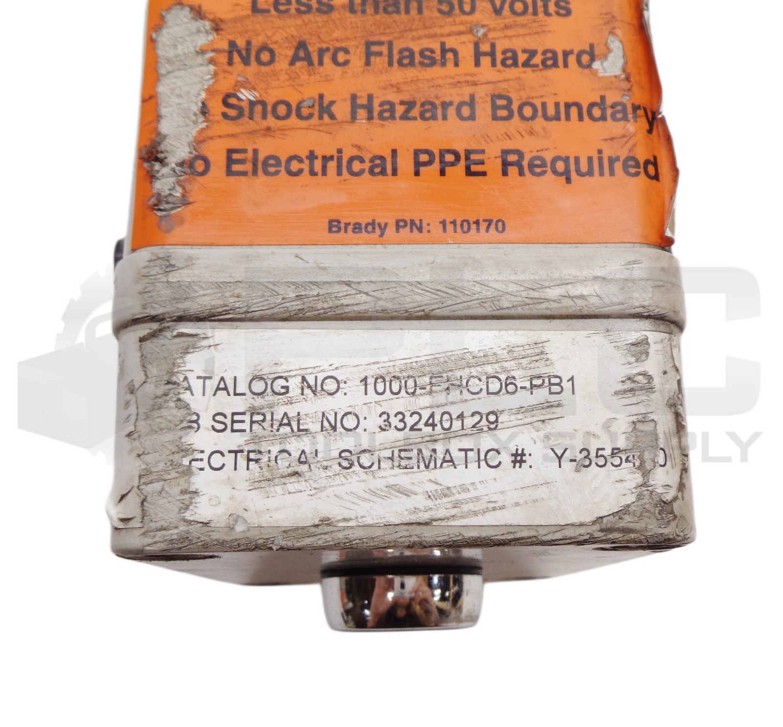 ALLEN BRADLEY 1000-FHCD6-PB1 BLUE PUSH BUTTON BOX