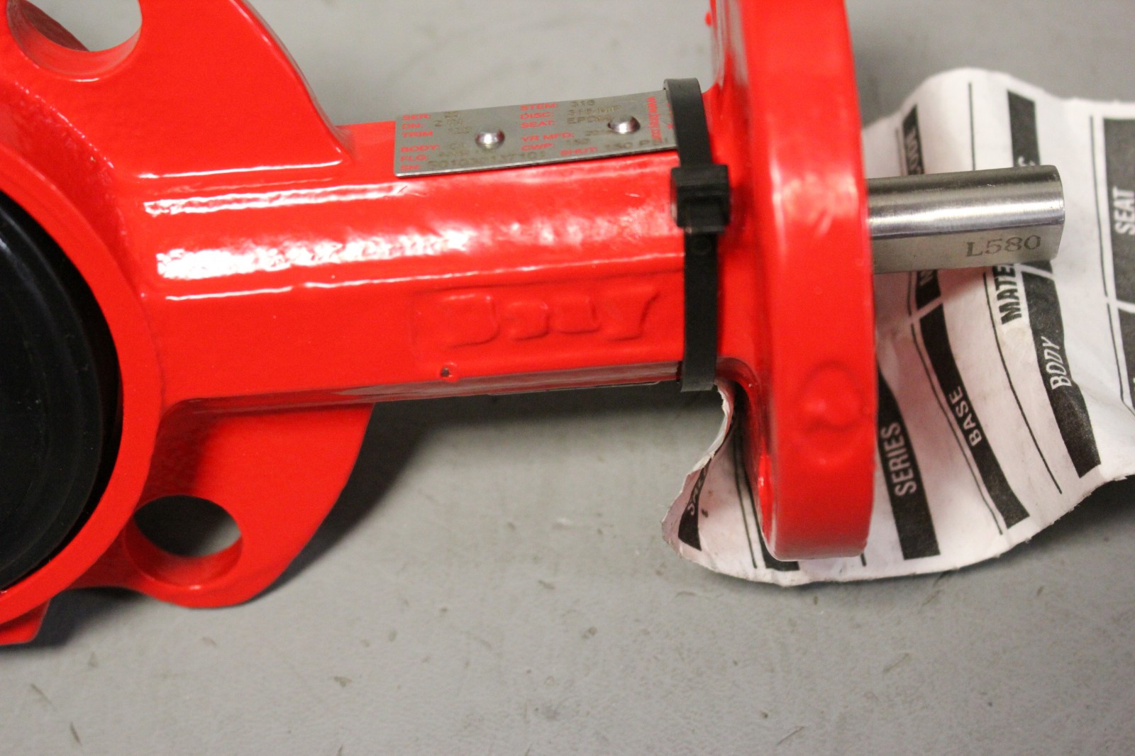 NEW BRAY 2″ BUTTERFLY VALVE SERIES 20
