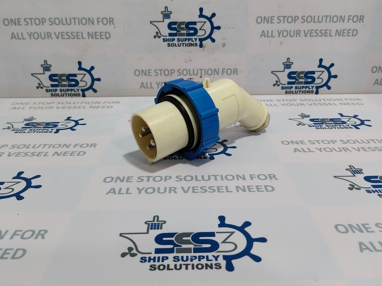 Marine W.T. Plug P12-3B 200-250VAC IP56 16/20A-9h