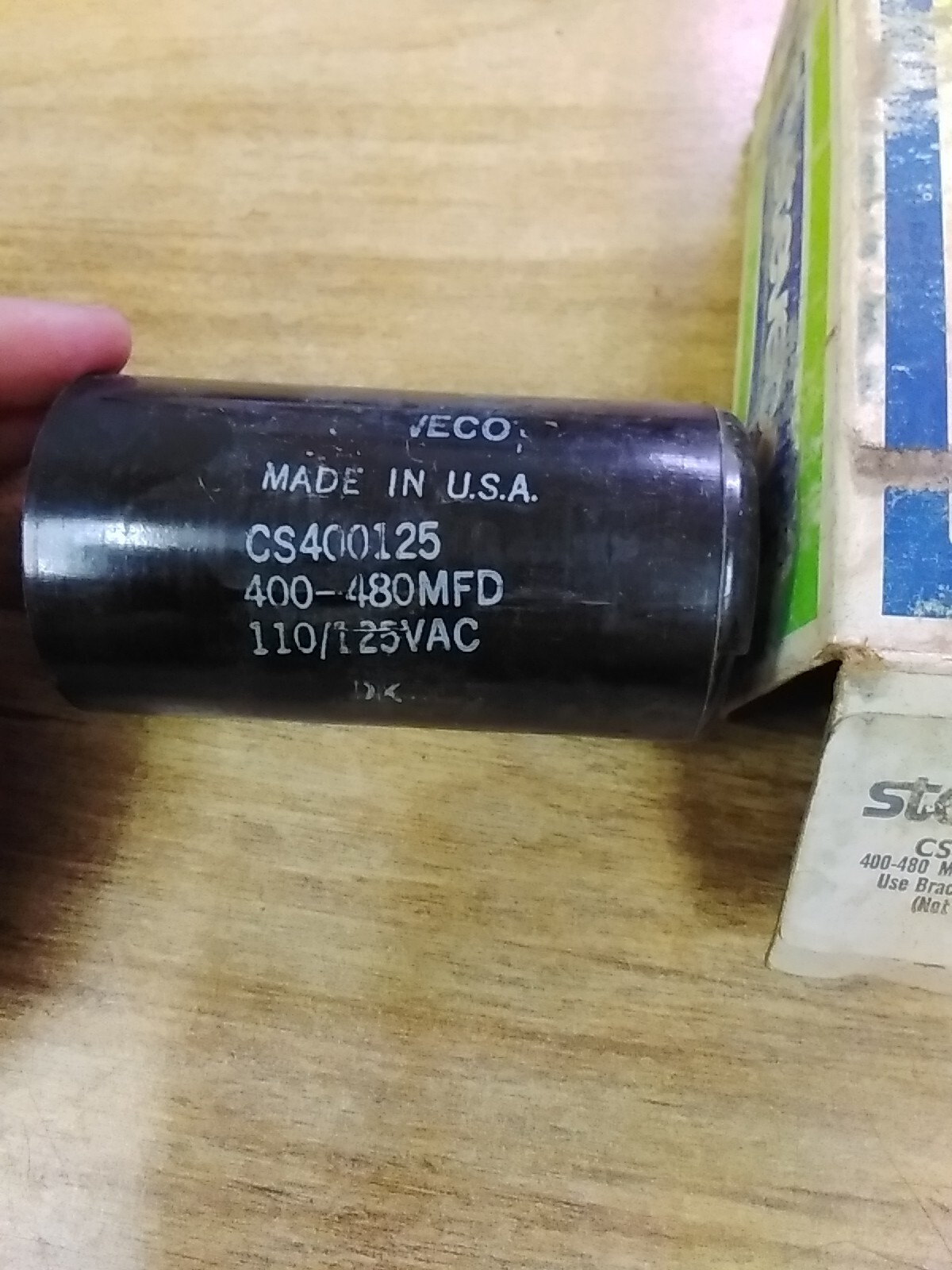 Steveco CS400125 Motor Start Capacitor