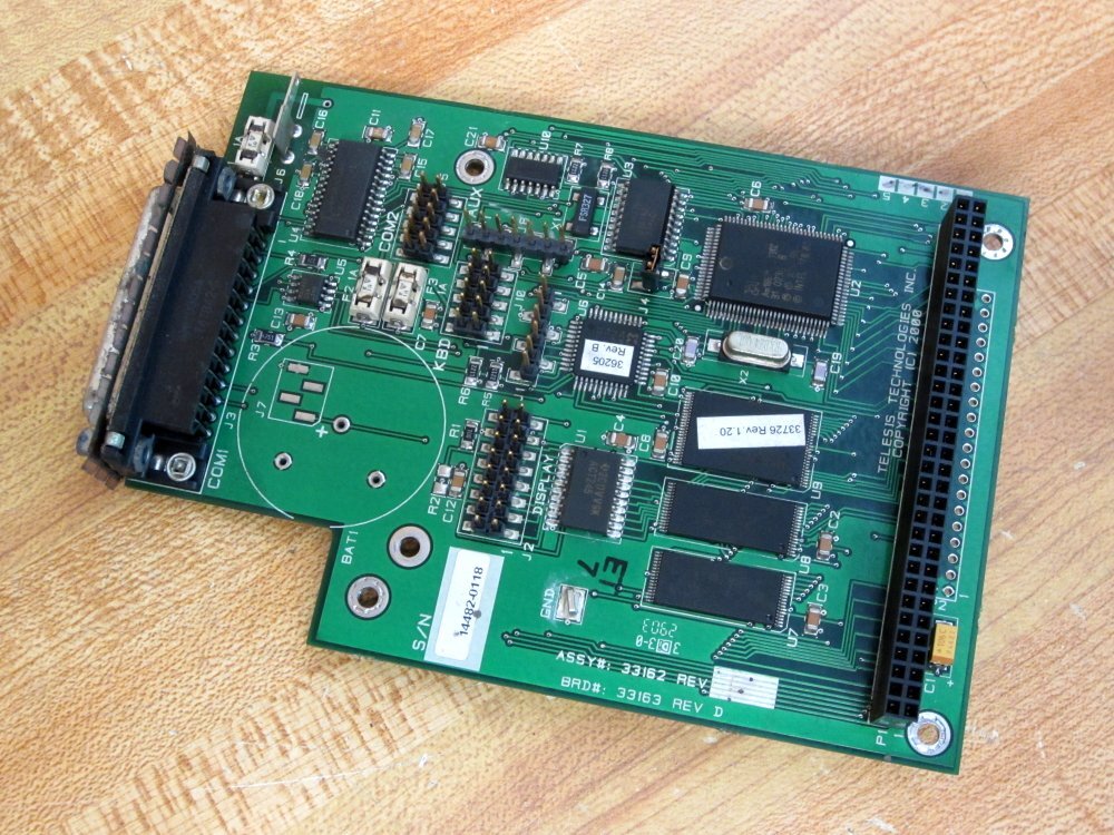 Telesis 33162 Circuit Board 33163 33162 Rev.F