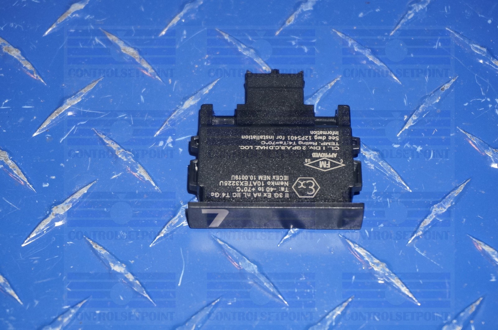 EMERSON DELTAV KL4501X1-BG1 ADDRESS PLUG #7 KL4501X1BG1 12P4983