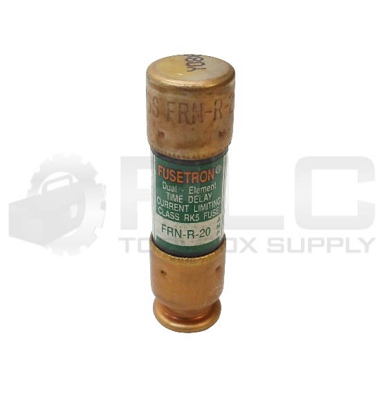 LOT OF 17 BUSSMANN FRN-R-20 DUAL ELEMENT FUSE 20A 250VAC