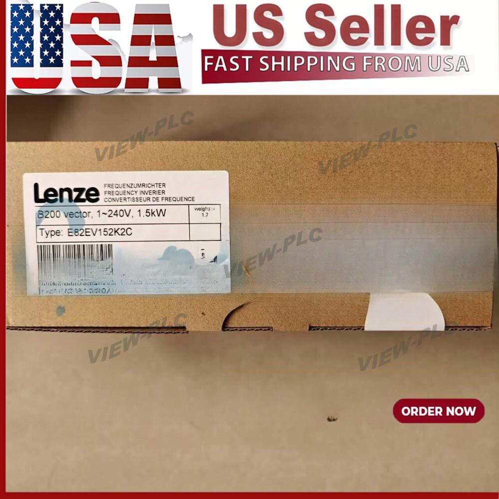 US Free TAX 1PC NEW LENZE E82EV152K2C E82EV152K-2C LENZE FREQUENCY INVERTER