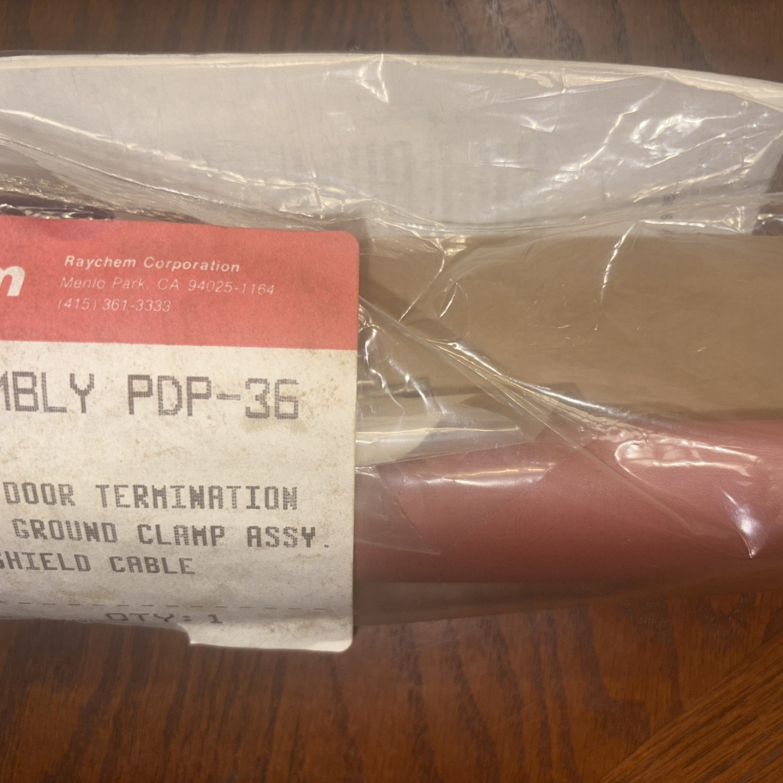 Raychem PDP-36 Outdoor Termination Demo Kit