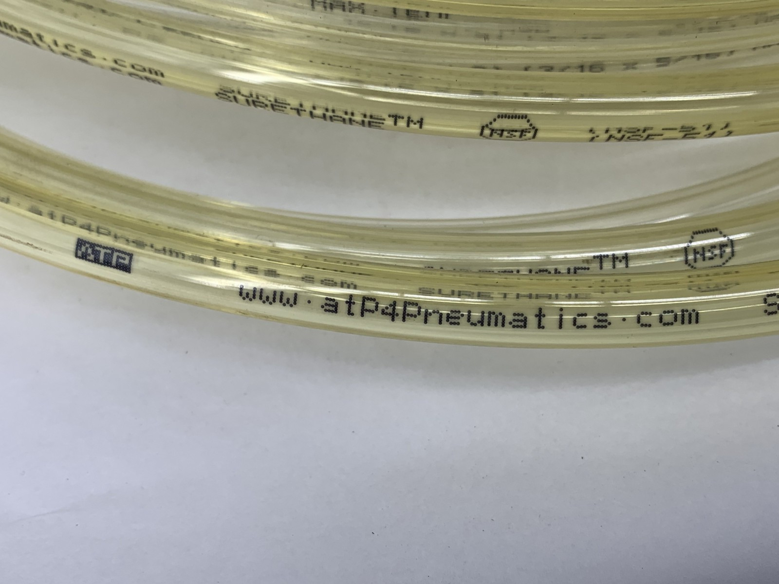 ATP 111513 Surethane Polyurethane Plastic Tubing PUR 8m OD x 3/16″ ID 100 feet