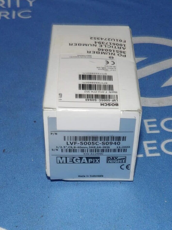 NIB Bosch Megapix LVF-5005C-S0940 1/2.5″ 9-40mm 5MP Security Lens + 1 Year Wa…