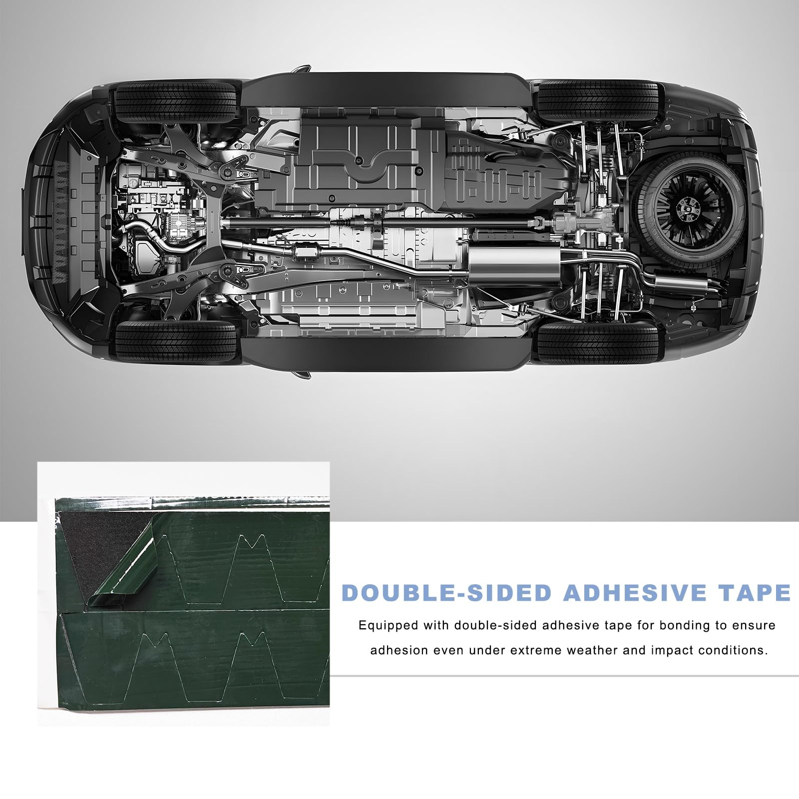 Gdnecad 4 PCS Bumper Scrape Guard for Cars, Anti-Scratch Carbon Fiber Auto Fr…