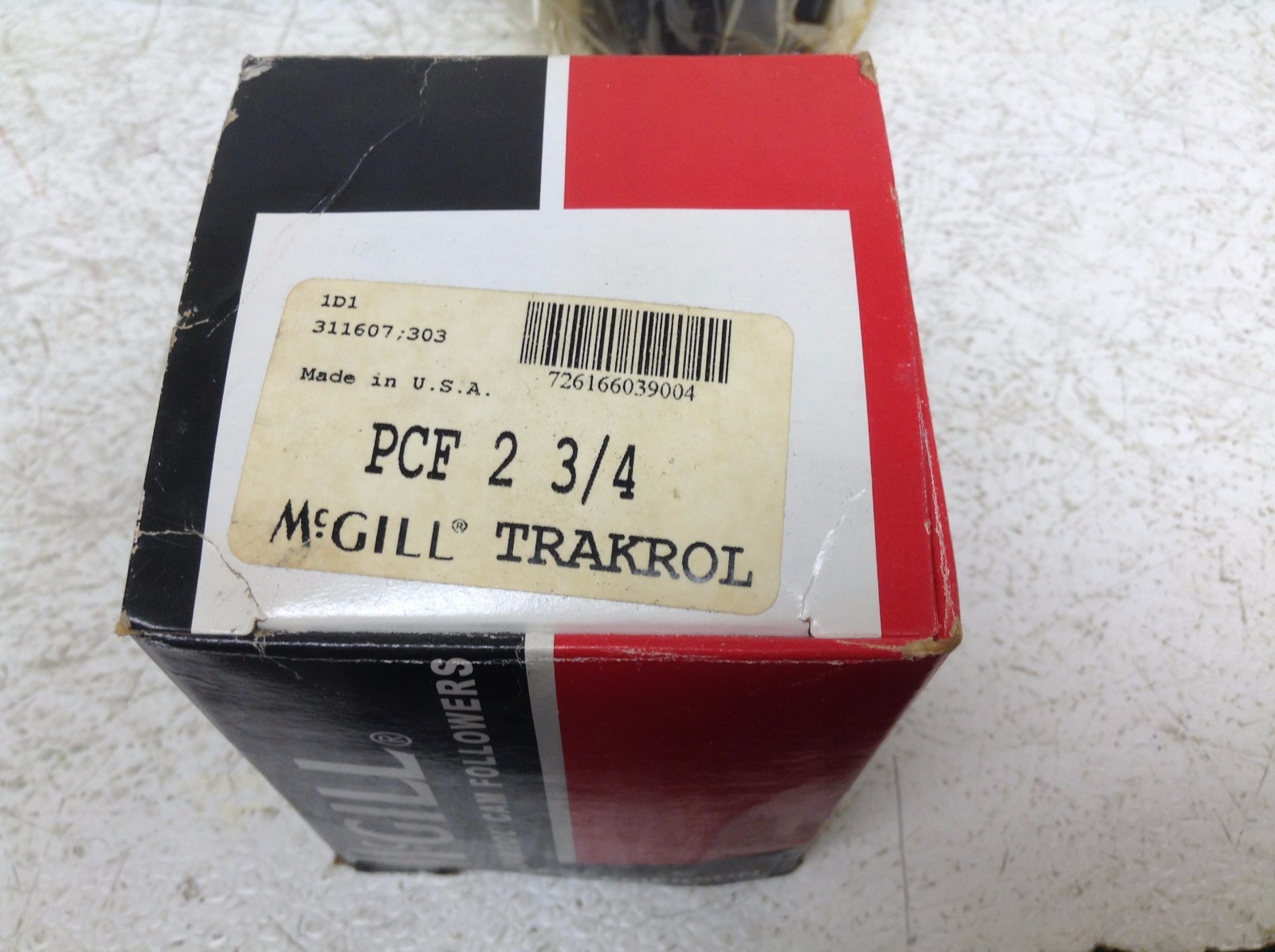 McGill PCF 2 3/4 Cam Follower PCF2 23/4 New (TB)