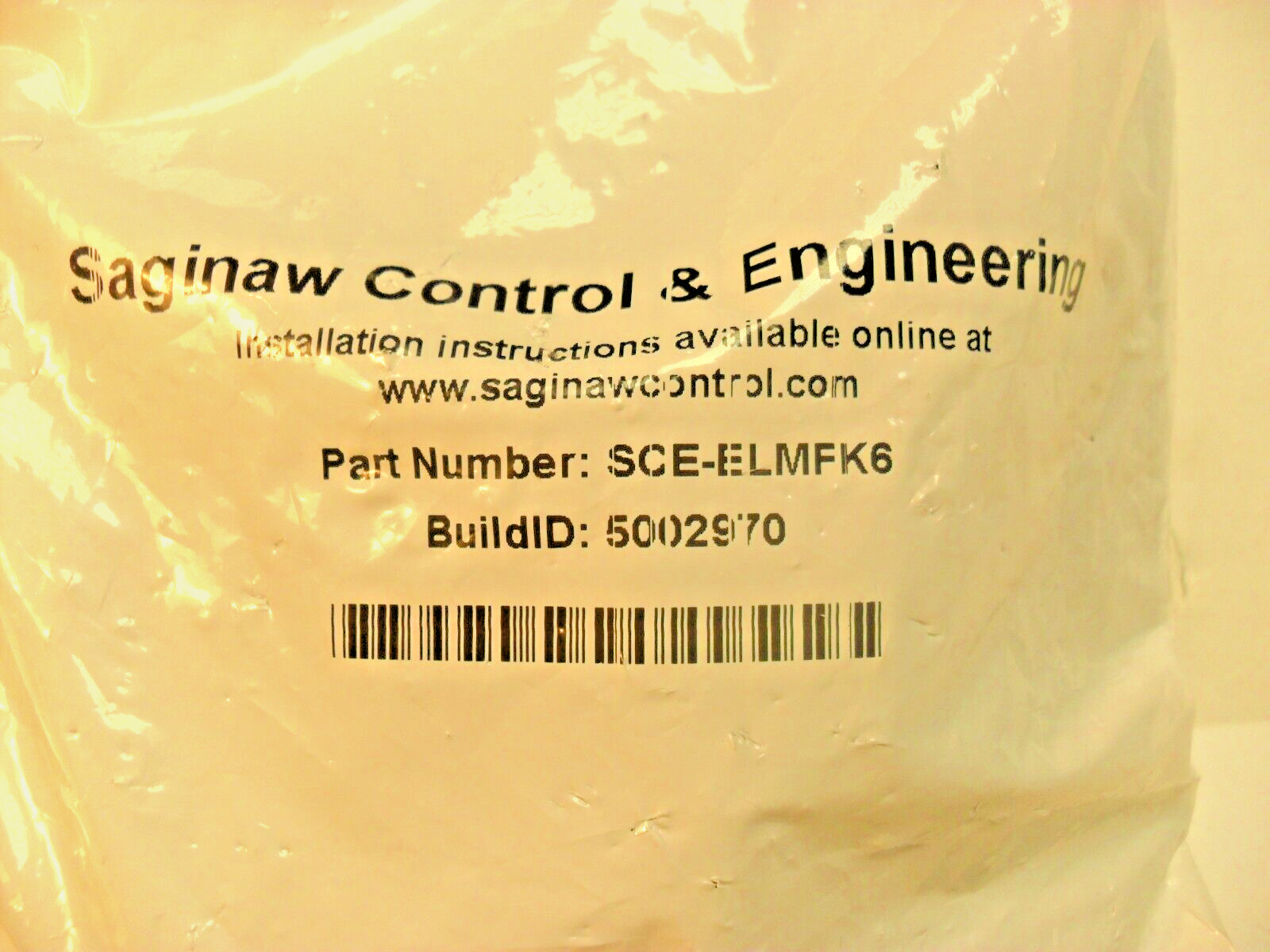 Saginaw SCE-ELMFK6 mounting feet, polyamide. Sealed Factory Bag`s