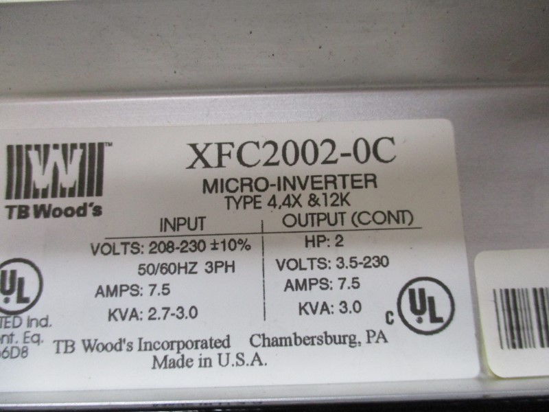 TB WOOD’S XFC2002-0C NSNP
