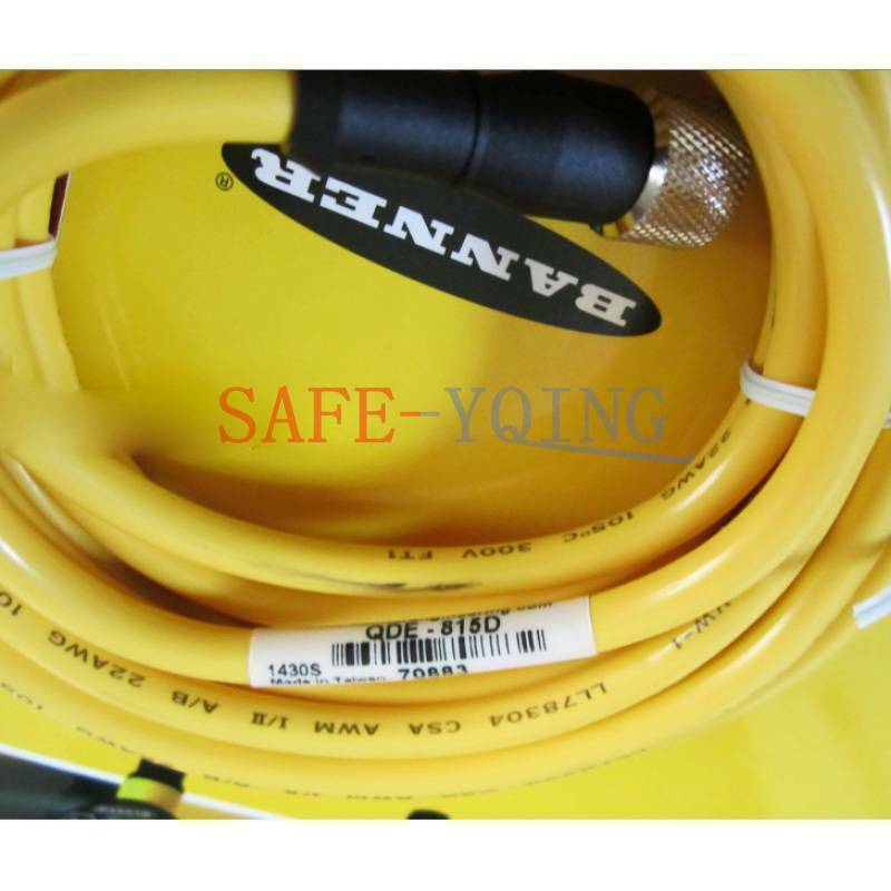 ONE New Banner QDE-815D 70883 Cable 5M