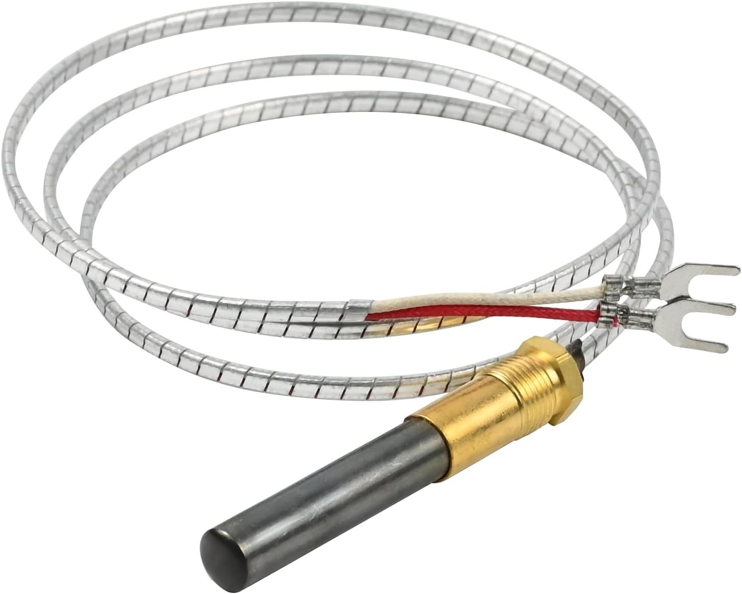 1950-001 Robertshaw Thermopile 36″ 250-750 Millivolts MV 2 Lead with PG9 Adapter