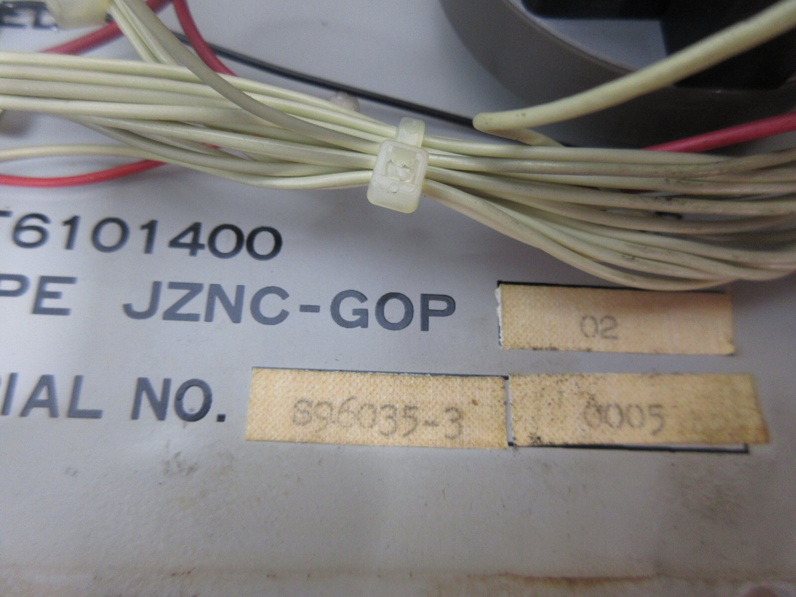 MORI SEIKI SL1 YASNAC 2000G CNC MAIN OPERAT CONTROL PANEL JZNC-GOP02 G0P HPX-10B