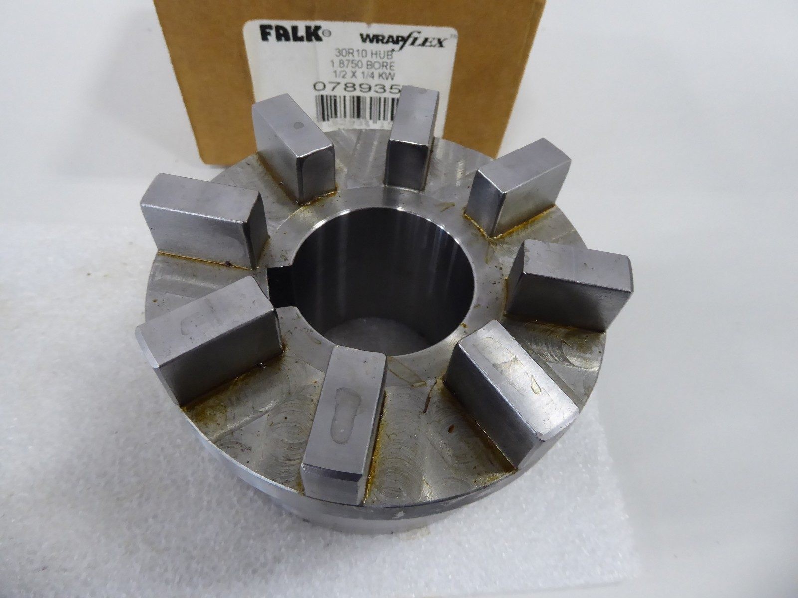 Falk Rexnord 0789352 30R10 Hub 1.8750 Bore 1/2 x 1/4 KW Wrapflex 789352