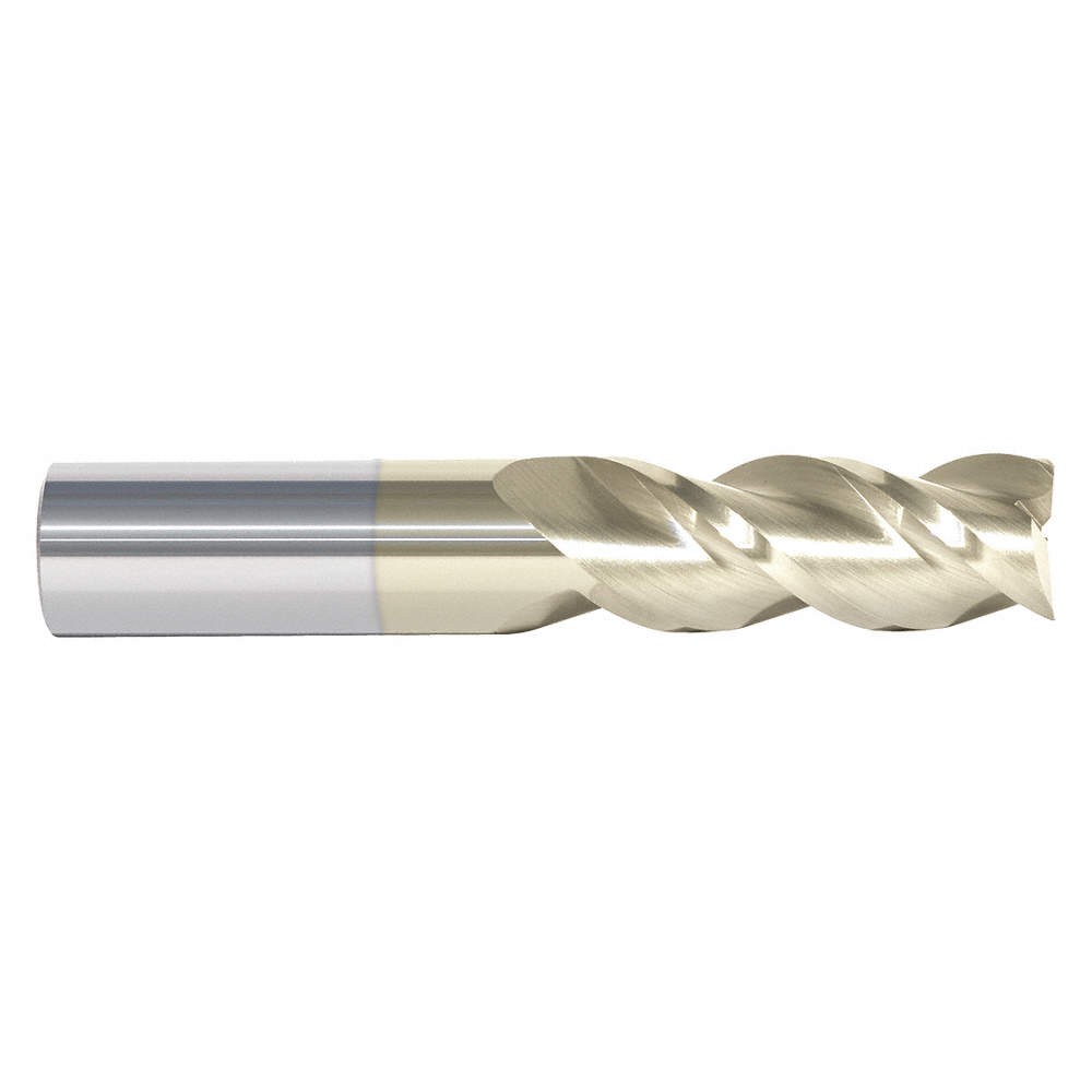 GRAINGER APPROVED 273-502000D Sq. End Mill,Single End,Carb,1/2″ 52ZL27
