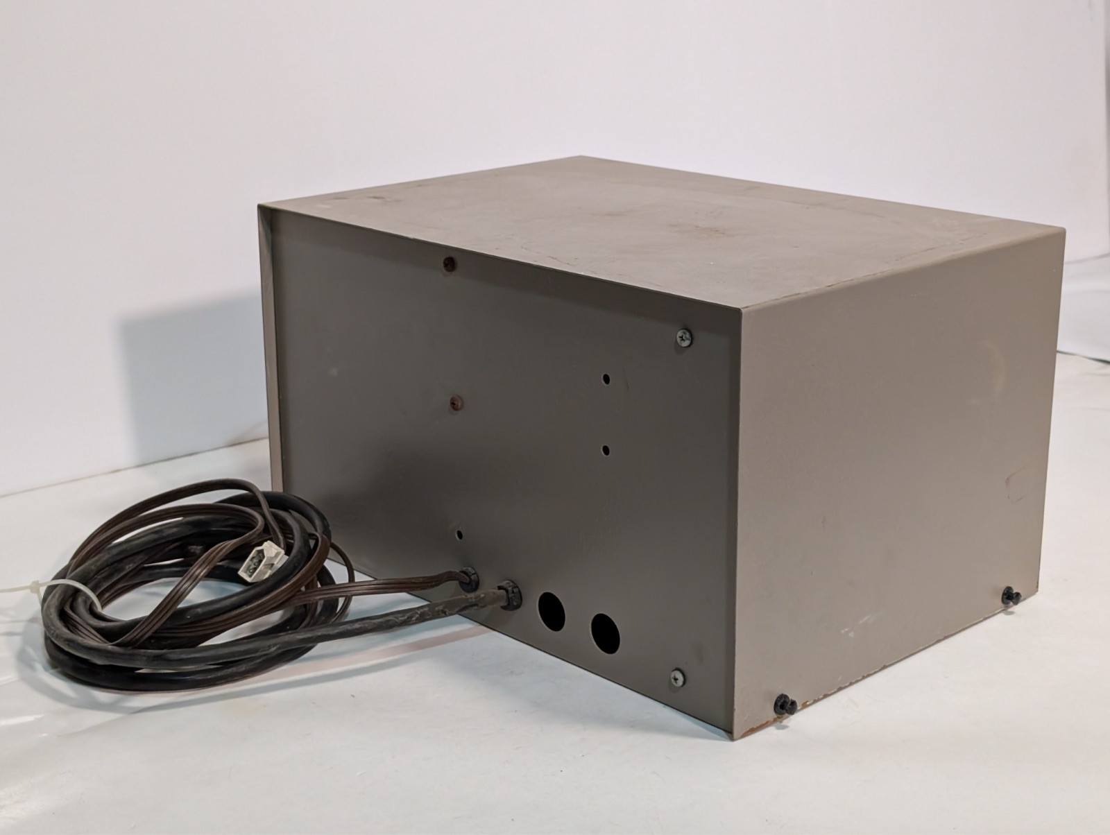Industrial alarm power failure alert box battery & AC power indicators 120VAC