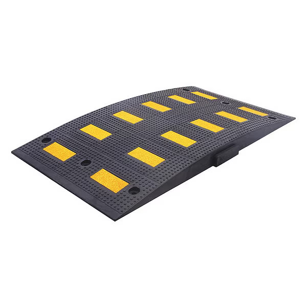 Zoro Select 8RX45 Speed Hump, 19-1/2 x 2-1/4 x 35-1/2 In
