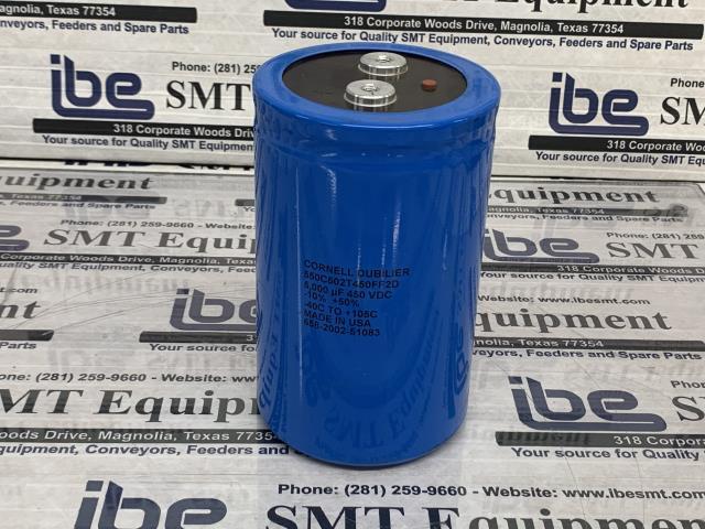 (Lot of 5) Cornell Dubilier 5000uF Capacitor – 550C502T450FF2D w/Warranty