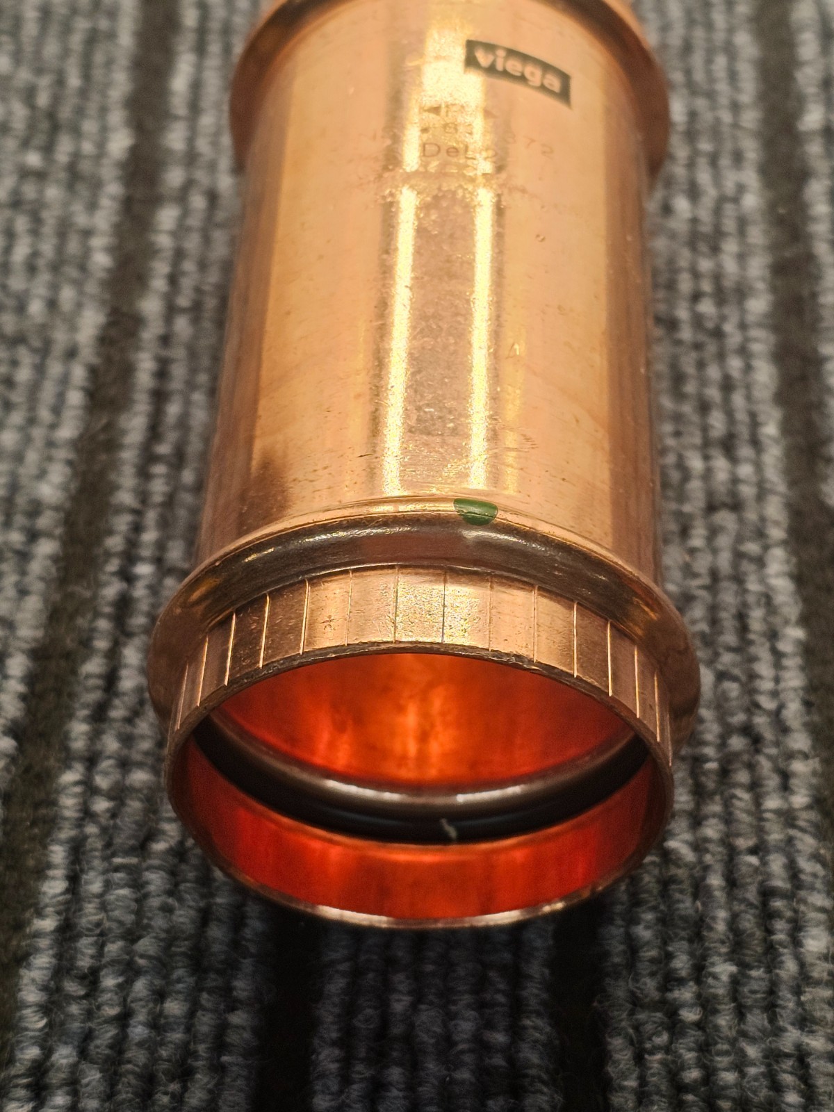 Viega 79030: Propress Extended Coupling No Stop, 2″ X 2″