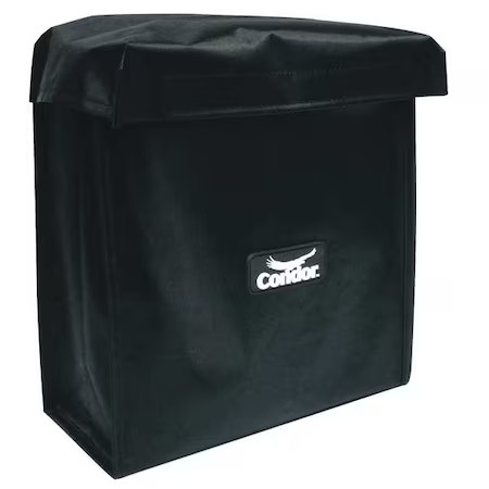 Condor 25F571 Respirator Bag, Fullface, 10X9-1/2X4-1/4In