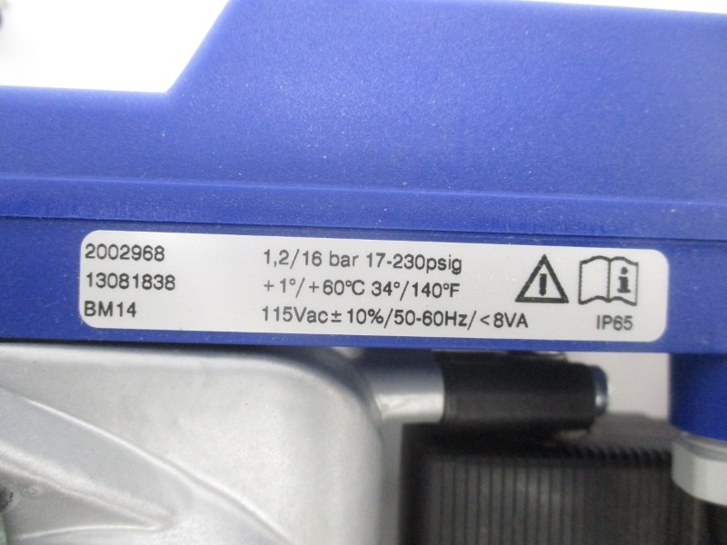 BEKO TECHNOLOGIES 2002968 115VAC 230PSI NSNP