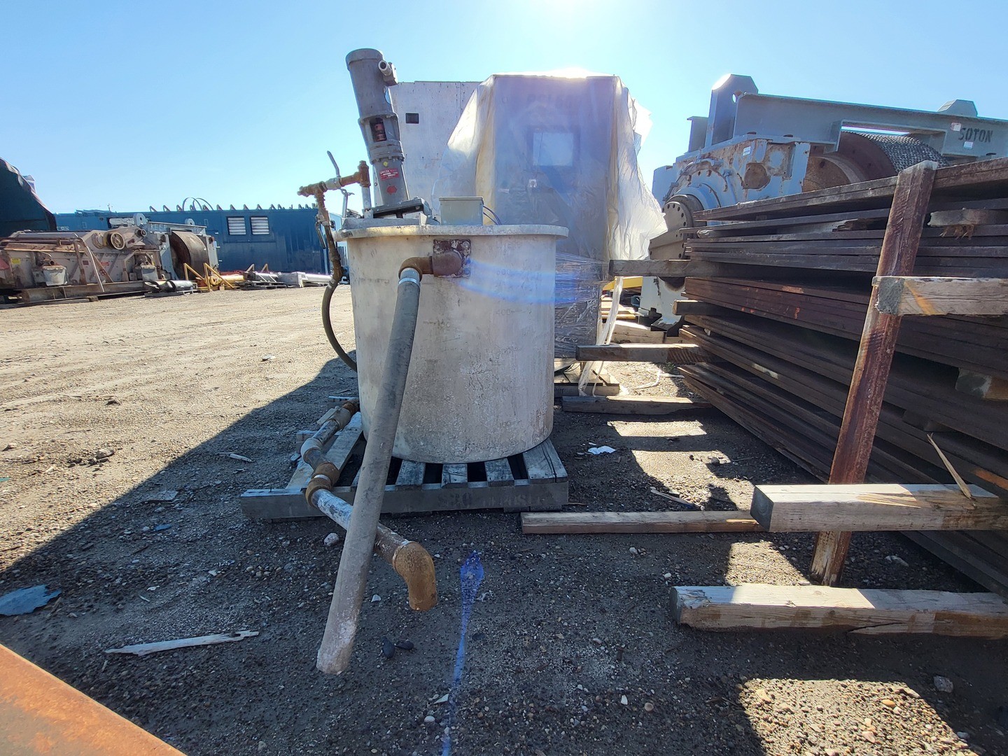 APPCOR CYB-25 Lime Slurry Mixing Tank w/ Agitator – Chemical Mixers