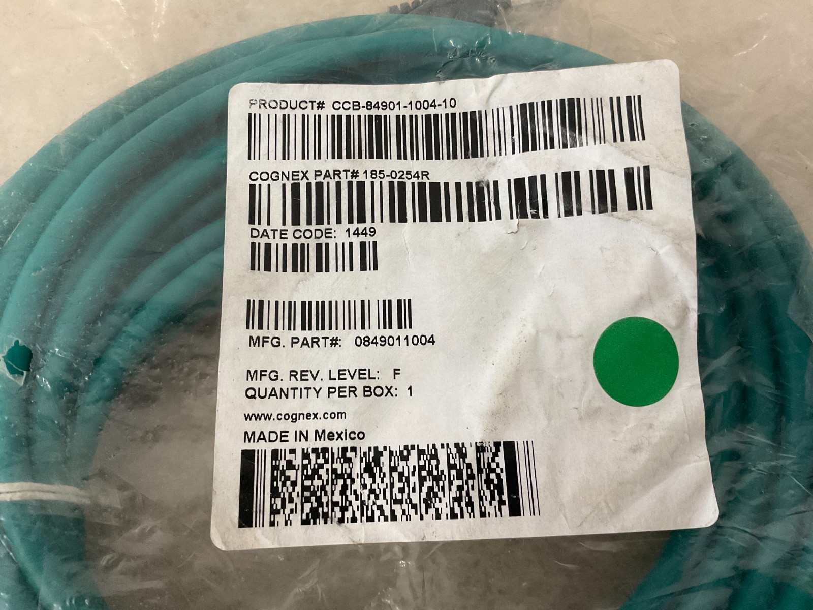 Cognex CCB-84901-1004-10 NEW