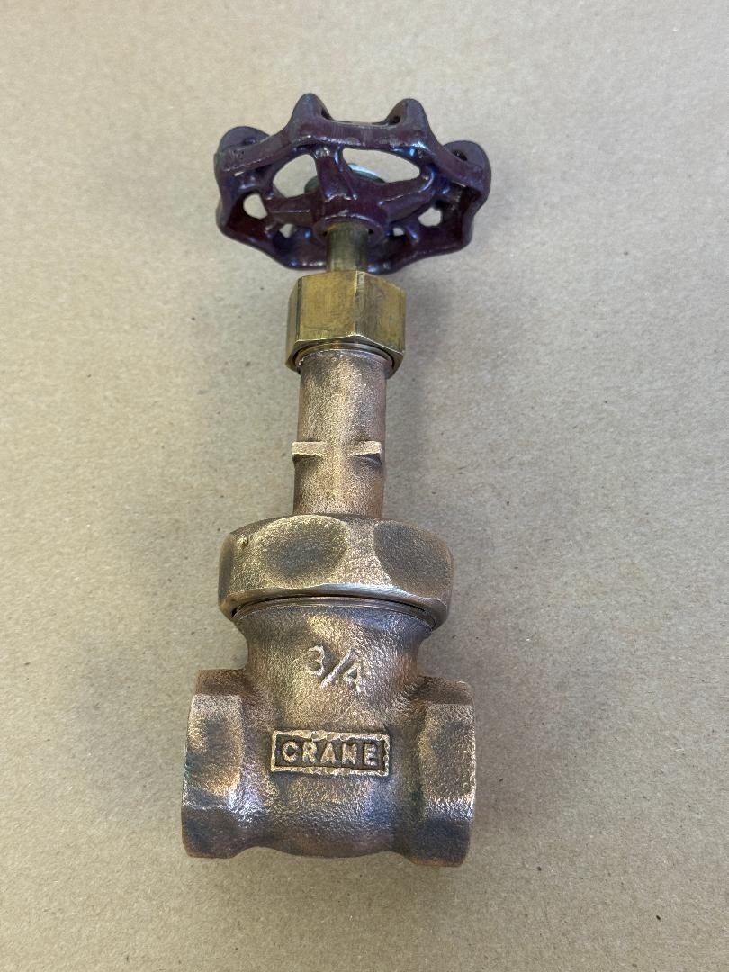 CRANE 3/4″ NPT 431-UB 150S 300 CWP BRONZE GATE VALVE