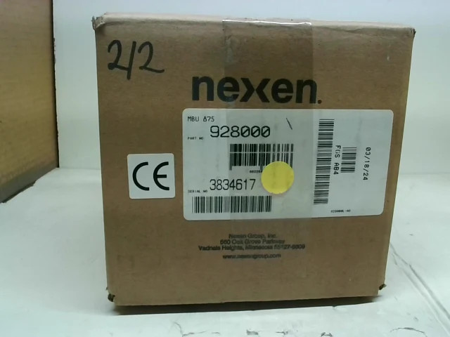 Nexen 928000 MBU-875 Air Engaged Motor/Foot Mount Clutch Brake