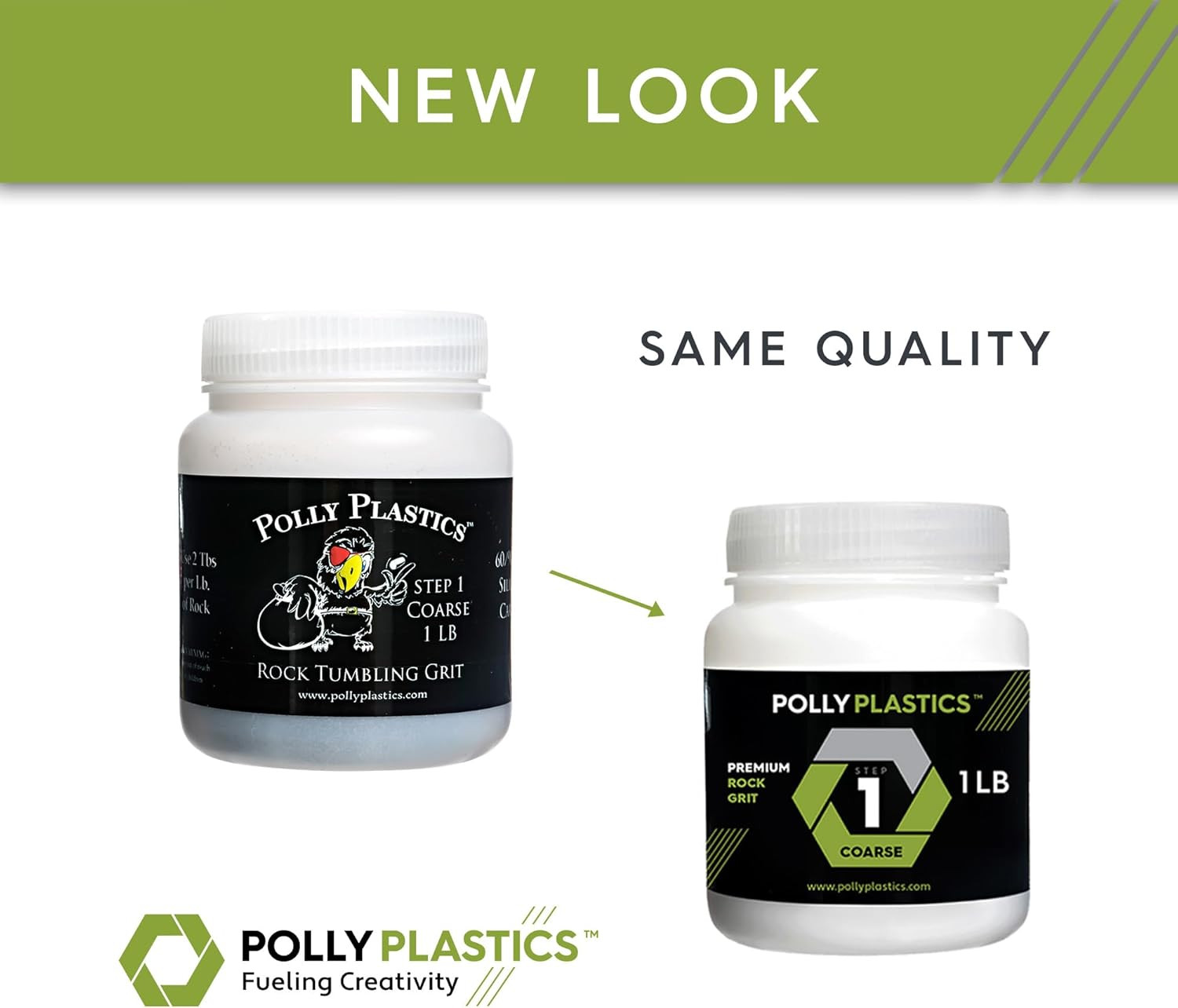 Polypropylene Plastic Poly Pellets – 2 Lb Rock Tumbling Media for Enhanced Tumbl