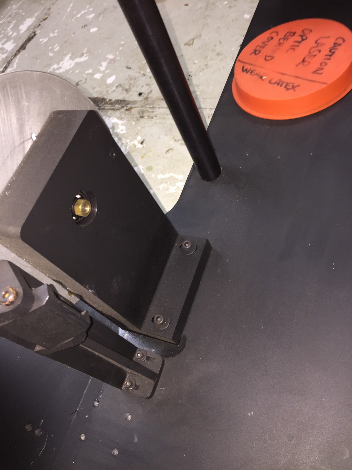 INFRARED INDUSTRIES LARGE LASER BEAM LAB COLLIMATOR OPTICAL INSTRUMENT COMPLETE