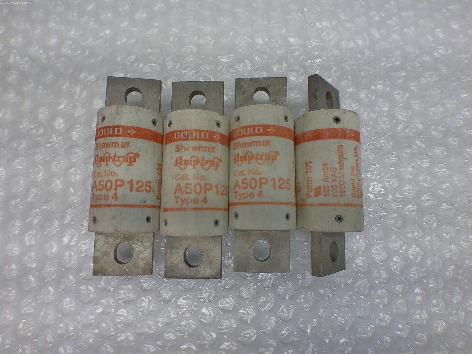 GOULD A50P125 FUSE LOT OF 4 NSNP