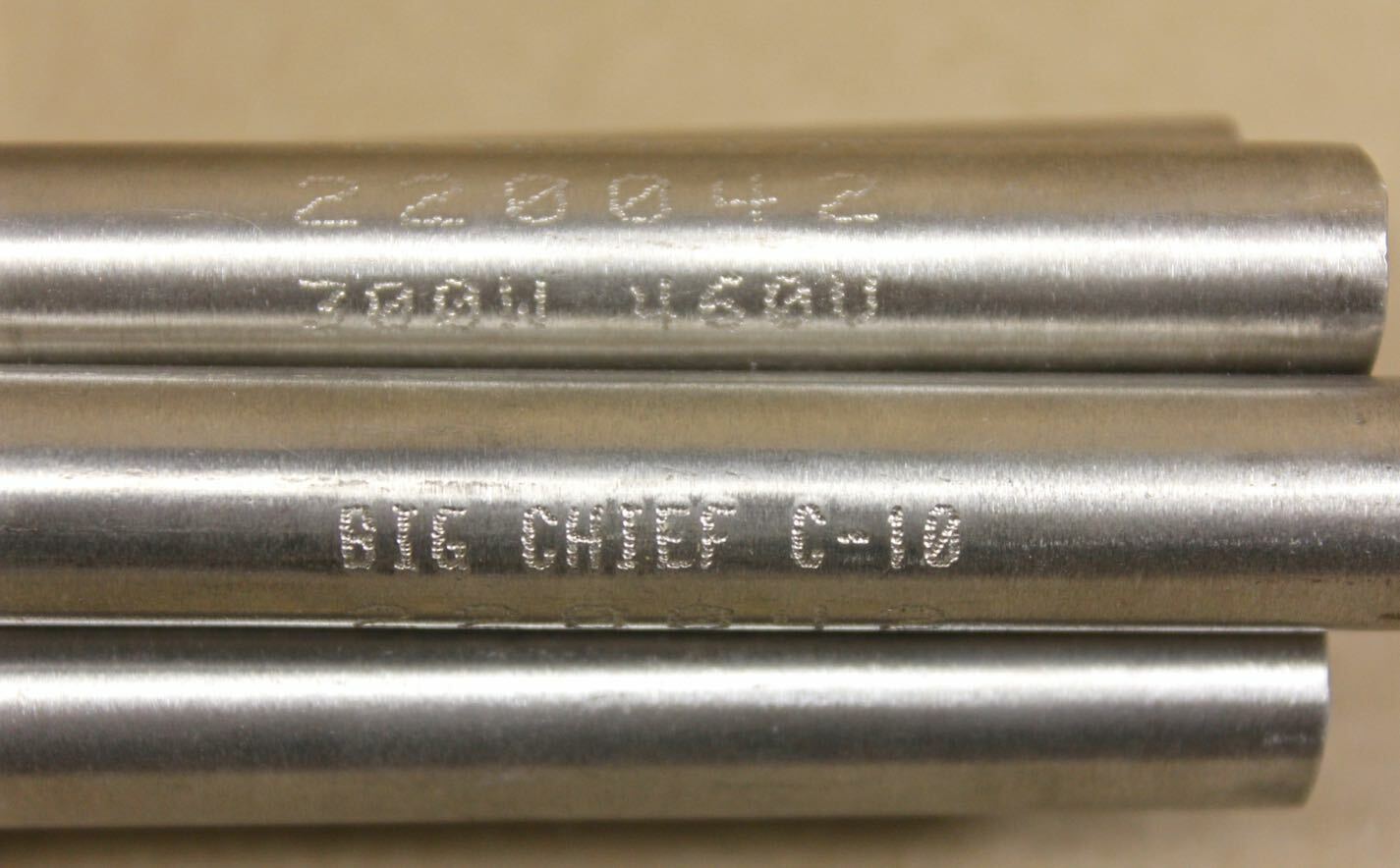 7 Big Chief C-10 220042 Cartridge Heaters 300W 460V-480V D=1/2″ L=6.25″ SS Braid