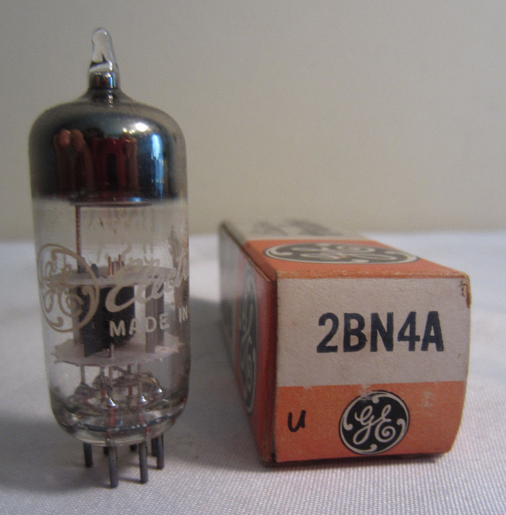 GE General Electric 2BN4A Electron Electronic Tube In Box