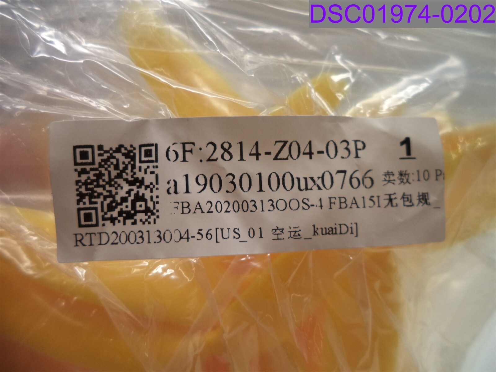 Qty = 10 Pairs: uxcell RC 3 Vein Propellers Nylon Yellow a19030100ux0766