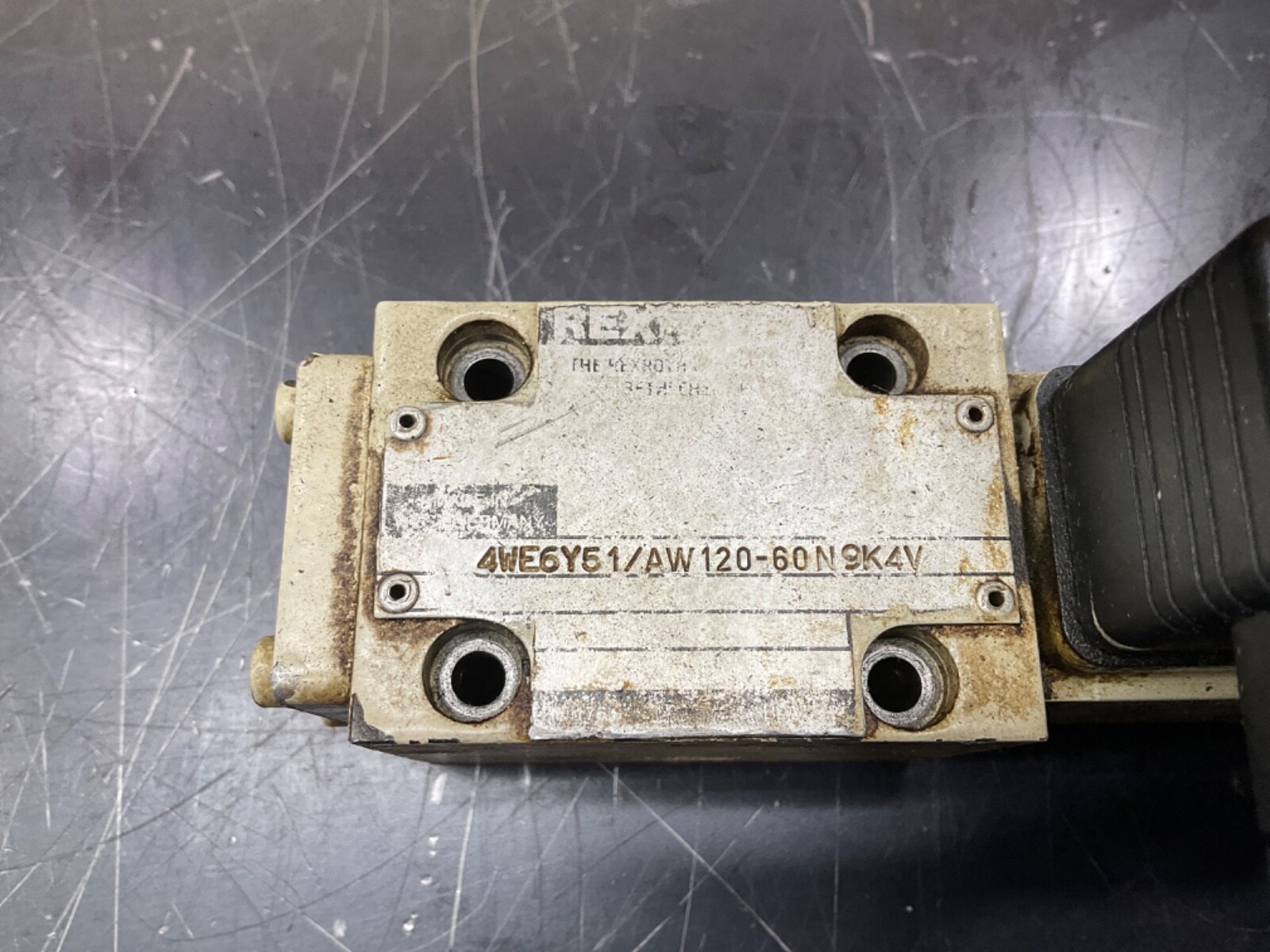 REXROTH 4WE6D51/AW120-60N9K4V HYDRAULIC VALVE #27A90PR2*IAC