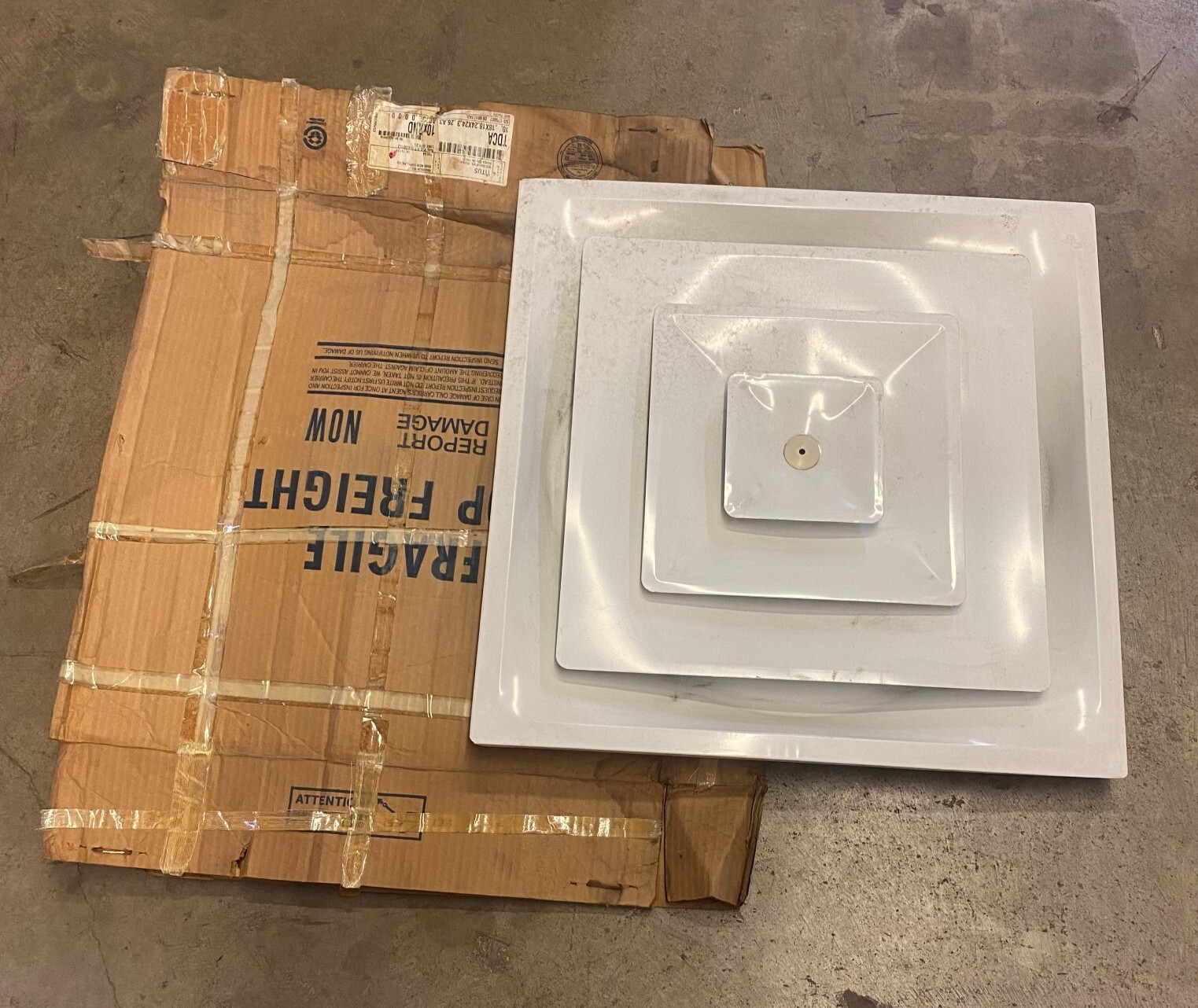TITUS TDCA CEILING DIFFUSER 18X18 24X24