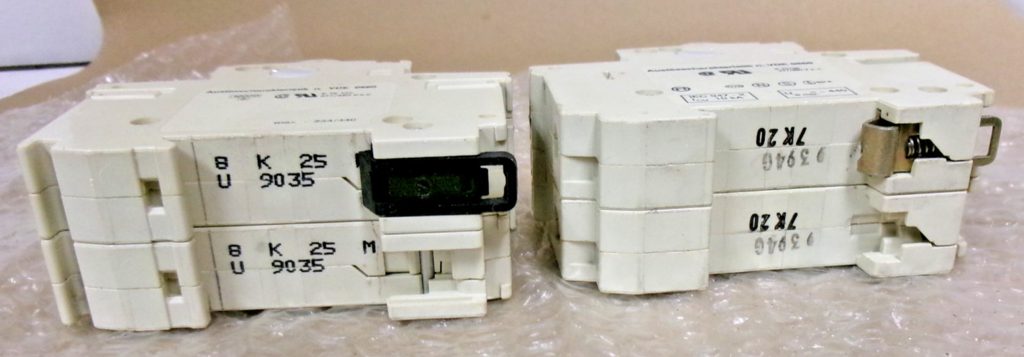 USED LOT OF 2 BB S282 K25A=1-S272 K20A =1