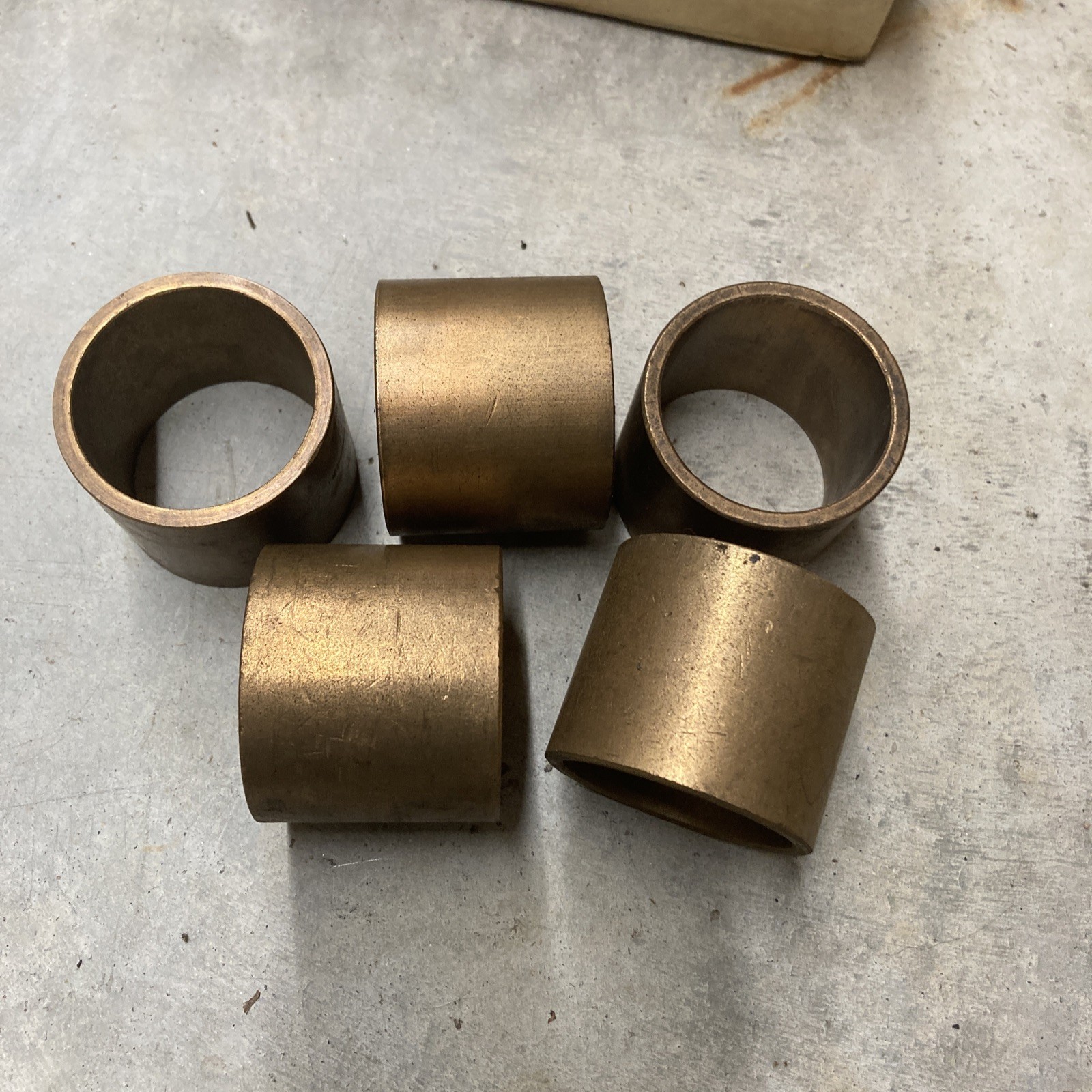 5! AA-1715-6 Oil Impregnated Bronze Sleeve 1-1/4 ID x 1-3/4 OD x 1-1/2 L Oilite