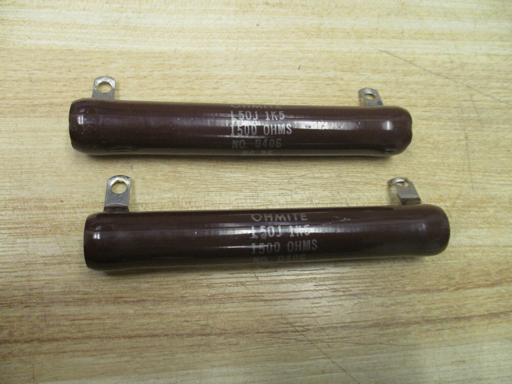 Ohmite 150J1K5 Resistor 1500Ω 50Watt (Pack of 2)