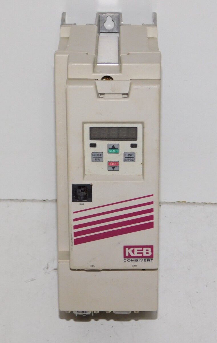KEB Combivert 09.F5.M1D.2BD0 Automation Inverter DIN66019 Keyboard 2.8kVA 1.50kW