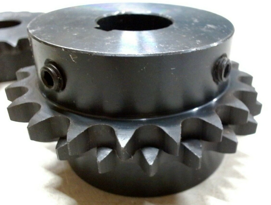 LOT/4 BLACK STAR H40BS20 1 K2S ROLLER CHAIN SPROCKET 1IN I.D. (1495) *FREE SHIP*