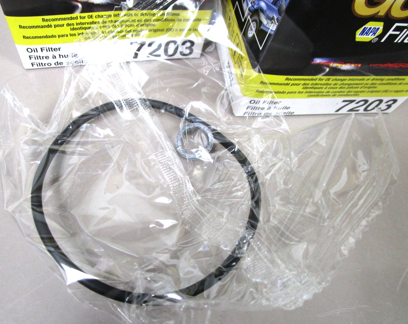 Lot of 2 —- Engine Oil Filters NAPA 7203