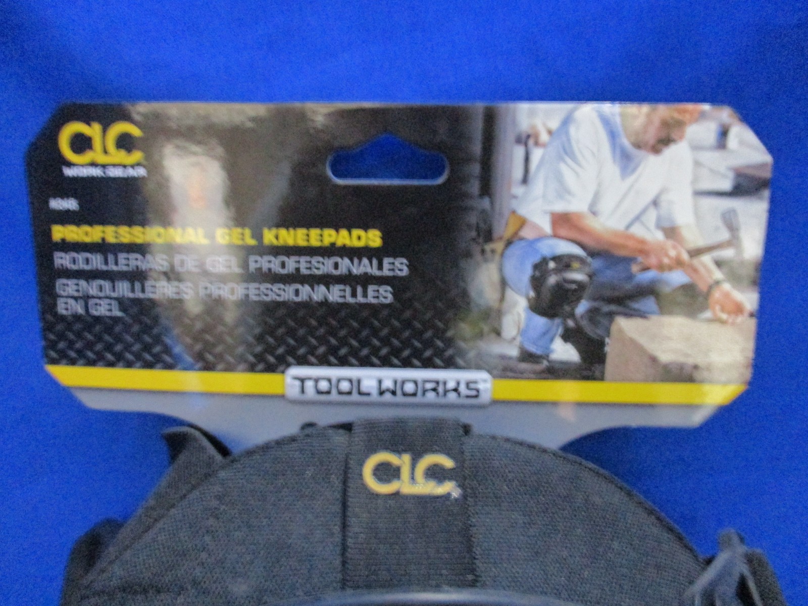 CLC – Professional Gel Knee Pads – Black