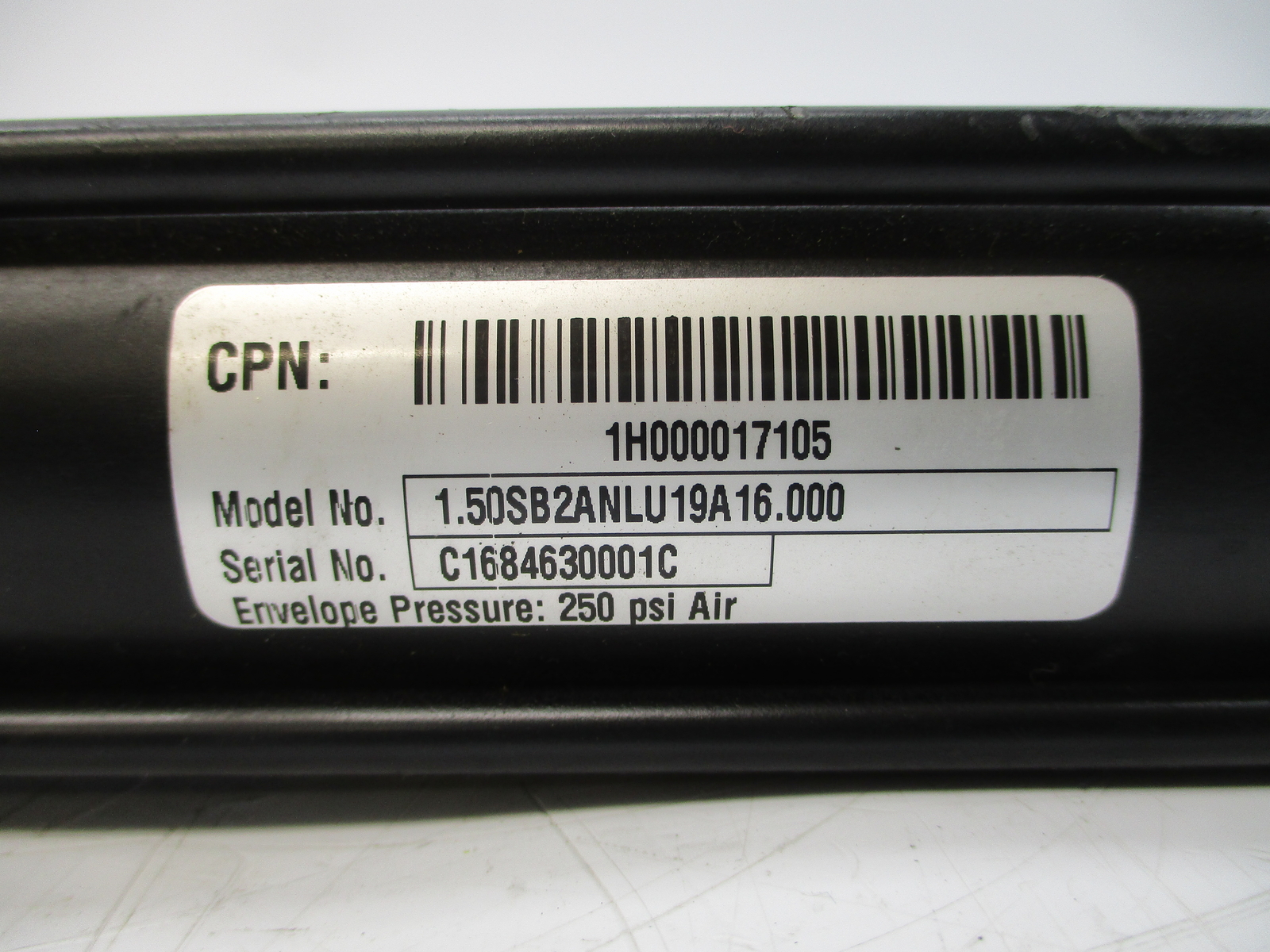 PARKER 1H000017105 1.50SB2ANLU19A16.000 250PSI NSNP
